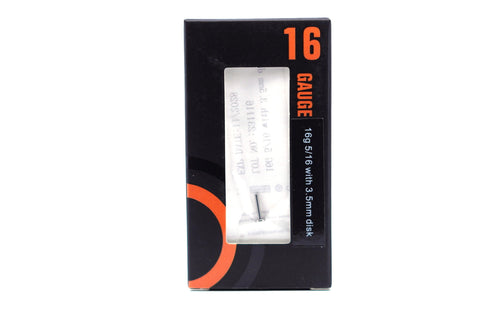 16g Titanium Threadless Posts - 3.5mm Disk (20/box)