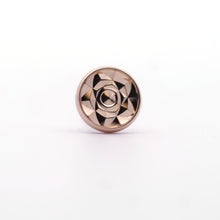 Load image into Gallery viewer, 14k Gold Simple Rose Disk - Low Profile Threadless End (10/box)