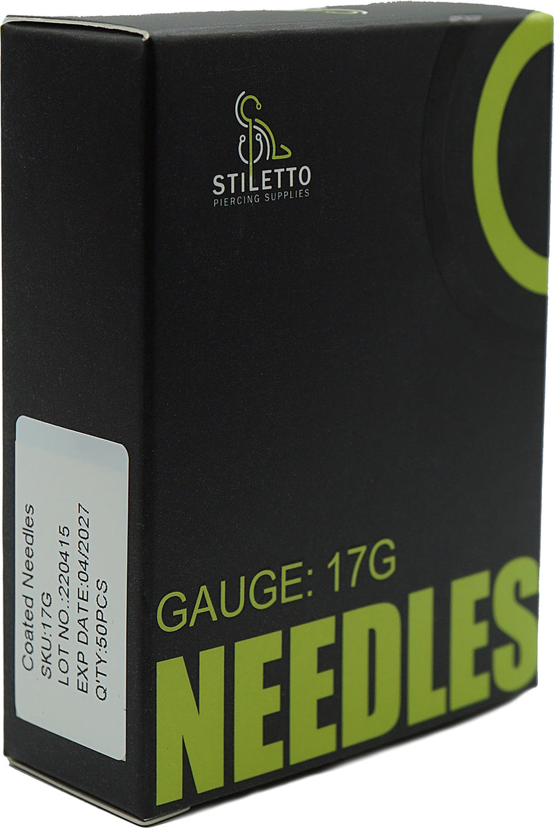 Needles (Box of 50) - 17G – Stiletto Piercing Supply Inc.