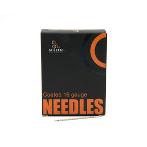 Body Piercing Needle 16G 50mm Thin Wall Standard Cut Sterile (for